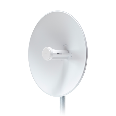 PowerBeam 802.11ac hasta 450 Mbps, antena integrada de 25 dBi