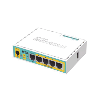 RouterBoard hEX PoE LITE, Mikrotik, RB750UPR2