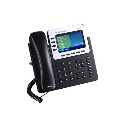 Teléfono IP, 4 líneas PoE, Empresarial, GXP2140, GrandStream